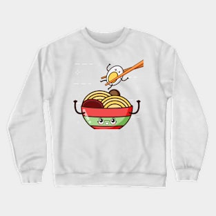 Cute Ramen Kawaii Egg Crewneck Sweatshirt